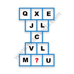 Missing Character Finding mcq question image